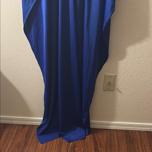 Elegant Blue Embellished Women's Top - Picture 9 of 11